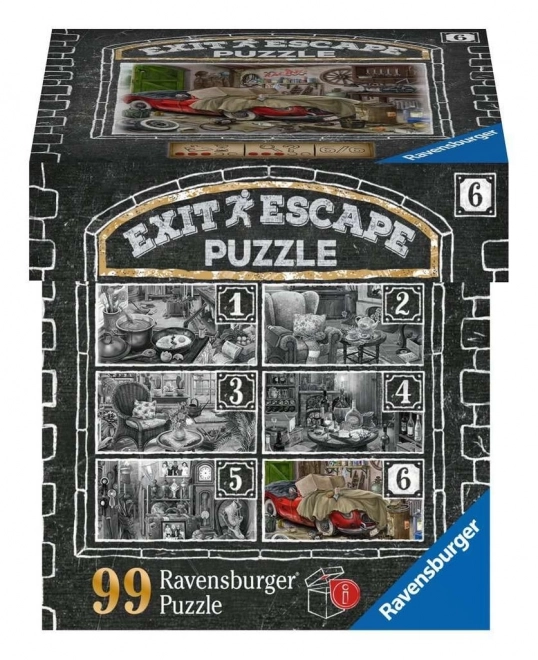 Exit Puzzle: Garaža 99 dijelova