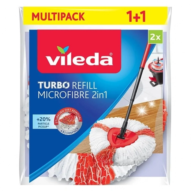Zamjenske glave za rotacijski mop TURBO 2u1, 2 kom