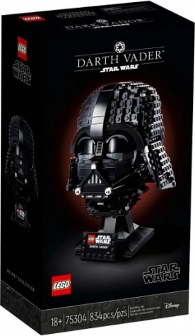 Lego Star Wars kaciga Dartha Vadera 75304 – kolekcionarski izložbeni model