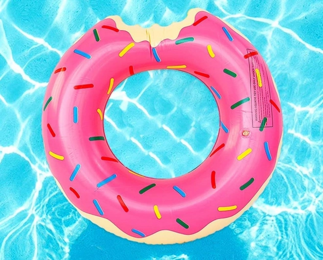 Nafukavajući plivački kolut Donut 110 cm – Ružičasta