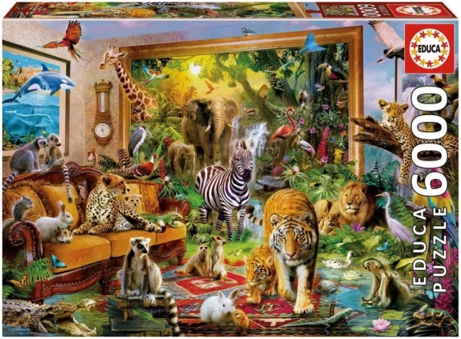 Educa Puzzle Dolazak u sobu 6000 dijelova