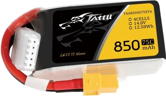 Tattu baterija visokih performansi 850mAh za dronove