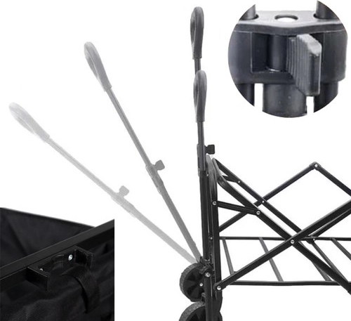 Teleskopska i ergonomska ručka s blokadom