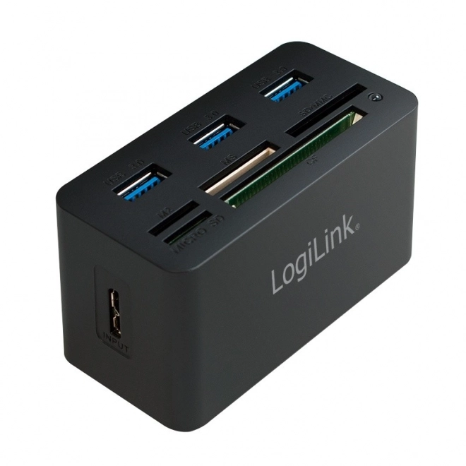 LogiLink USB hub i čitač kartica