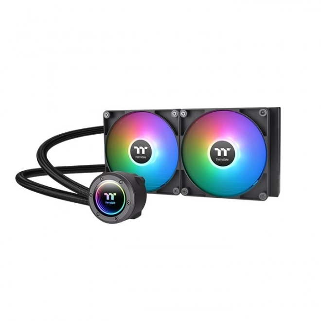 Hlađenje vodom Thermaltake TH280 V2 ARGB s bakrenim blokom CPU-a i dva ventilatora od 140 mm