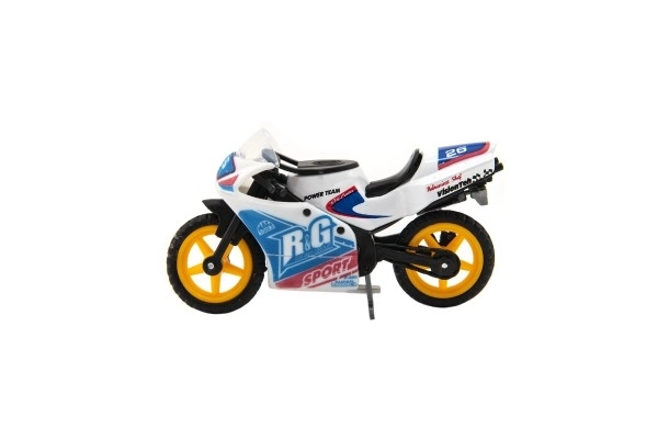 Trkaći motor metal/plastika 8cm slobodni hod mix vrsta na kartici