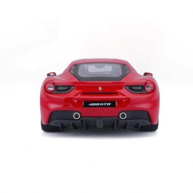 Metalni auto Ferrari 488 GTB crveno