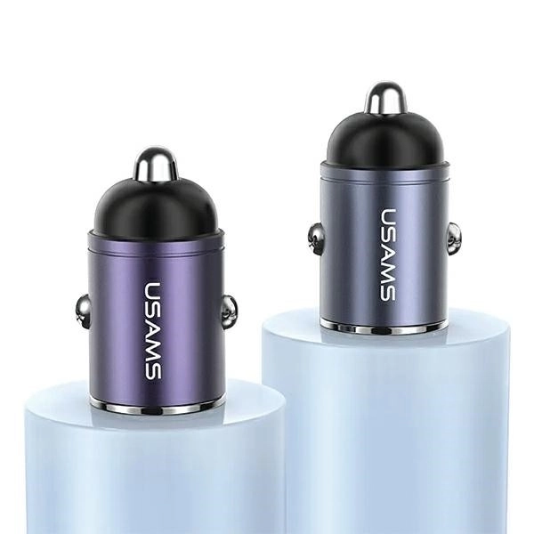 Autopunjač 30W 1xUSB+1xUSB-C Brzo punjenje
