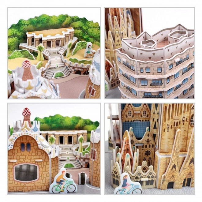 3D slagalica City Line Barcelona