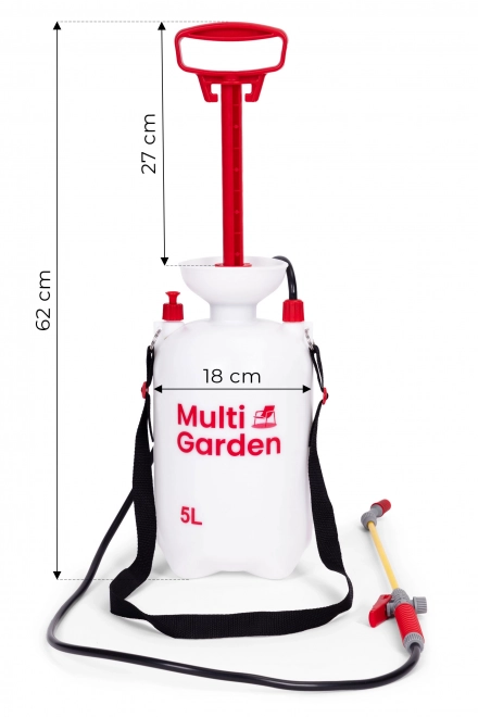 Ručni tlačni raspršivač za vrt MultiGarden 5L