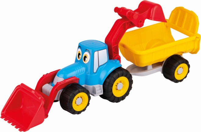 Androni Veseli traktor s vlek - 55 cm