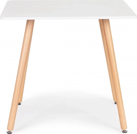 Moderan drveni kvadratni kuhinjski stol 80x80 cm