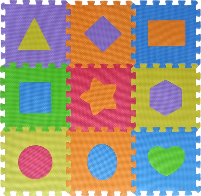 Pjenaste puzzle 9 kom oblika