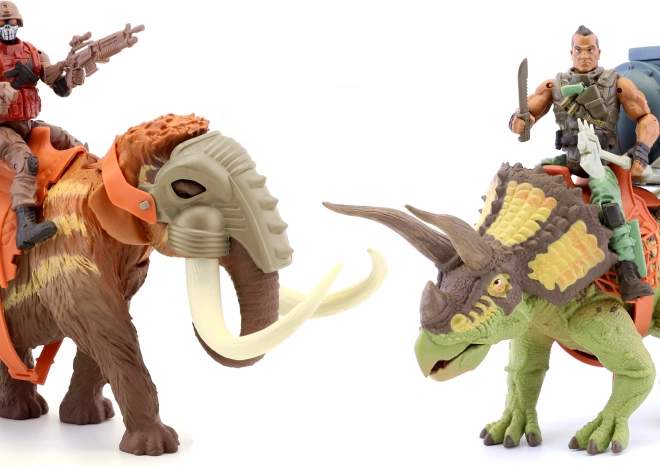 Set vojnika na dinosaurima 25 cm