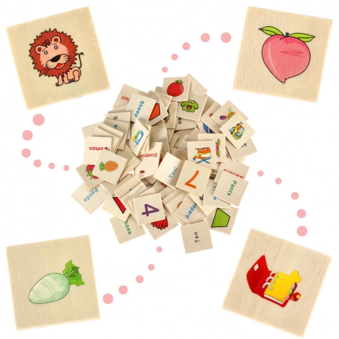 Drvena Montessori edukativna klasična igračka