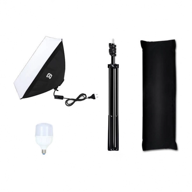 Studiološki set Puluz Softbox 50x70 cm s postoljem i LED žaruljom