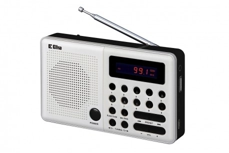 Radio Pliszka USB, FM bijele