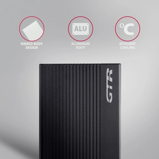 Aluminijsko kućište za vanjske diskove USB3.2 Gen 2 - SATA 6G 2.5" SSD/HDD
