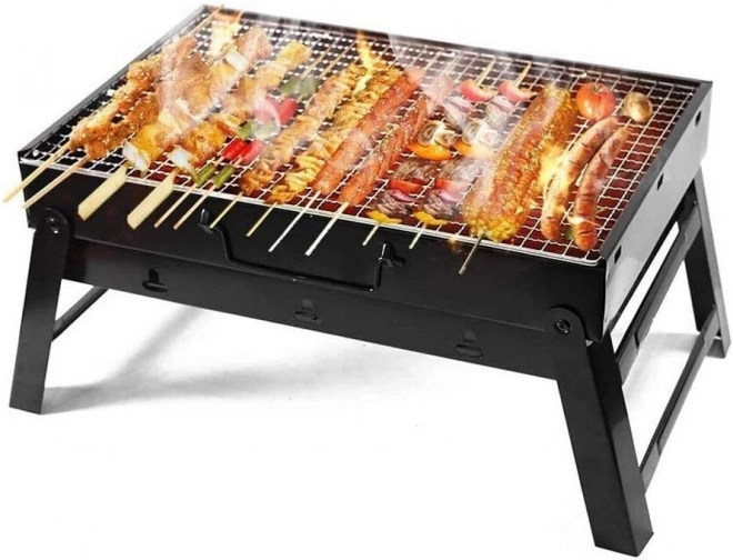 Prijenosni sklopivi roštilj na drveni ugljen za kampiranje i BBQ