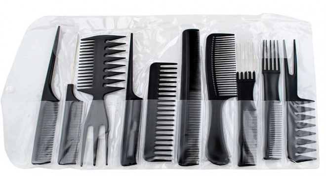 Frizerski češljevi - set od 10 kom