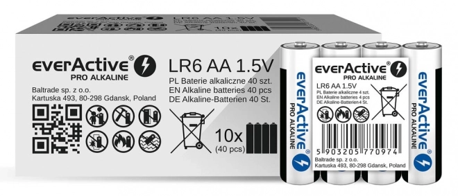 Alkalna baterija AA everActive