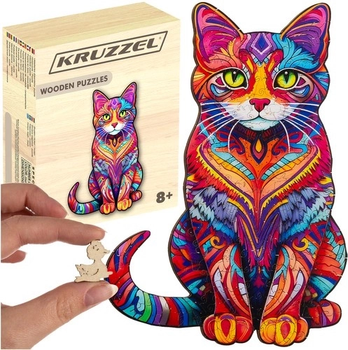 Drvene puzzle Kruzzel 22878