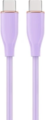 Ljubičasti USB-C na USB-C kabel 1,5 m