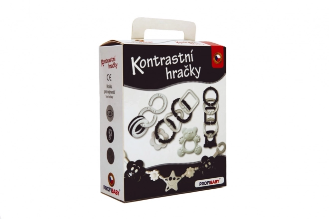 Kontrastna zvečke i grickalice za djecu