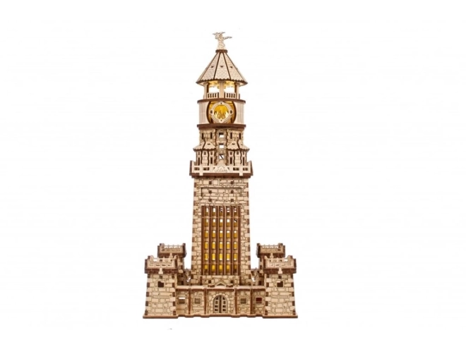 Ugears 3D drveni mehanički puzzle Aleksandrijski svjetionik