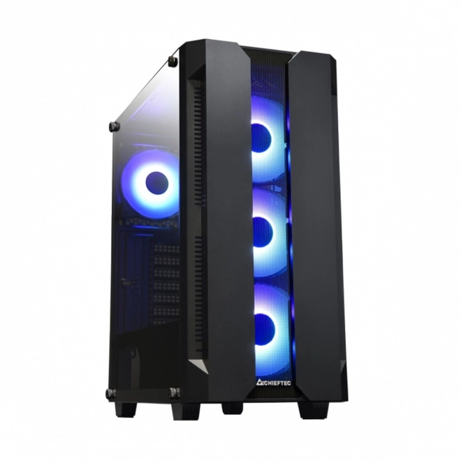 Kućište Midi Tower CHIEFTEC Hunter s 4x RGB ventilatora