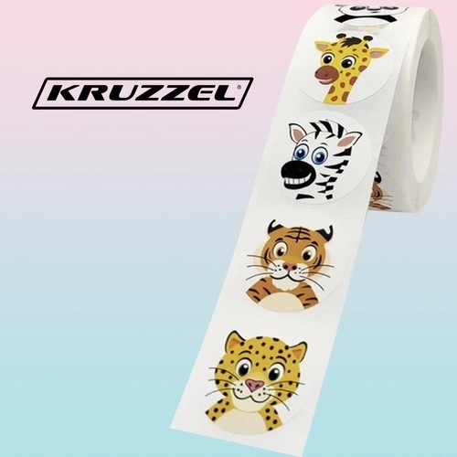 Motivacijske naljepnice - rola 500 kom. Kruzzel 22947