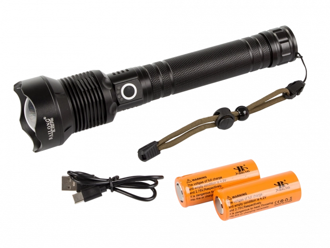 Vojna taktička svjetiljka s Cree LED XHP90 Zoom Balong