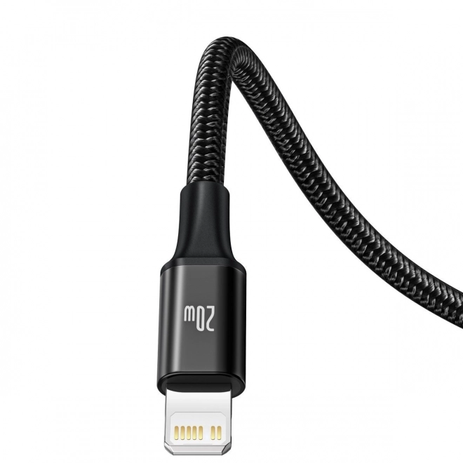 Punjački kabel Baseus 3 u 1, 20W, crni, 1,5 m