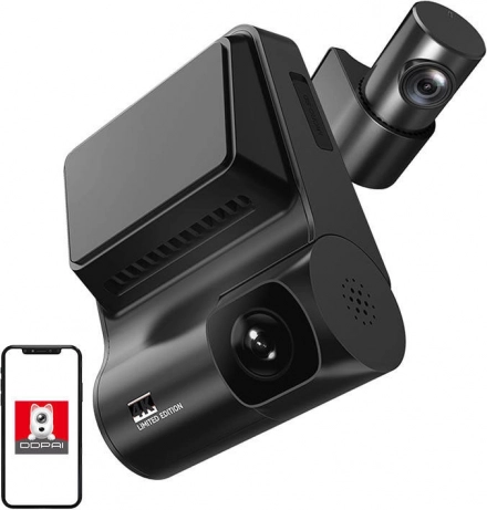 Autokamera DDPAI Z50 GPS dual 4K s Wi‑Fi i stražnjom kamerom