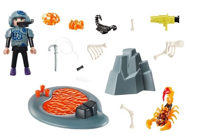 Playmobil Dino Rise Startni Set Borba s Vatrenim Škorpionom