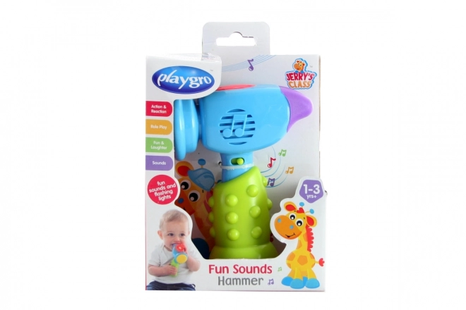 Playgro - Veselo čekić sa zvukovima
