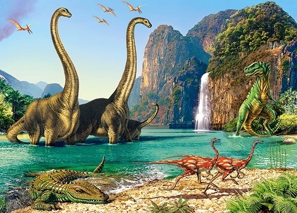 Puzzle svijet dinosaura