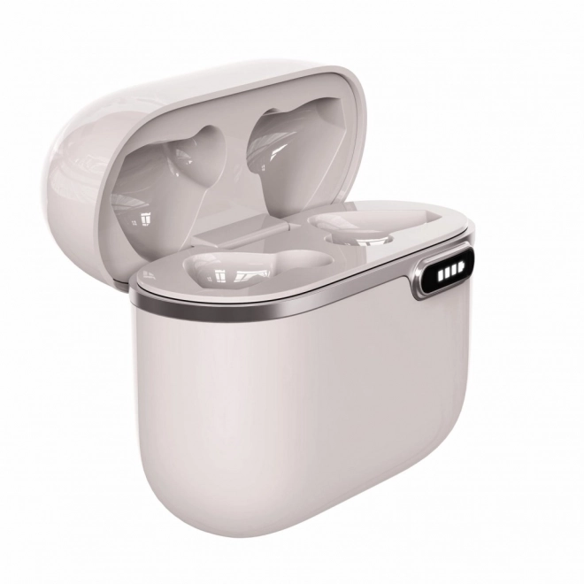 Bluetooth slušalice s HQ mikrofonom TWS bijele