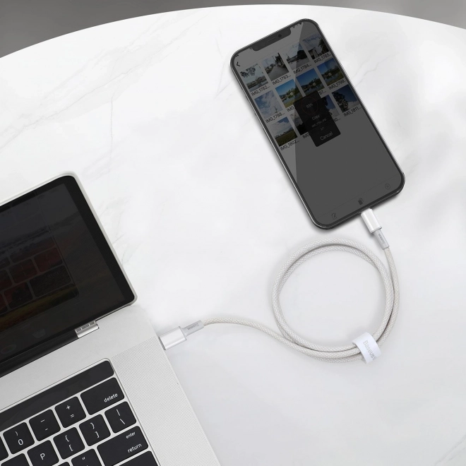 USB-C na Lightning kabel Baseus s visokom gustoćom pletenja, 20W, PD, 2m
