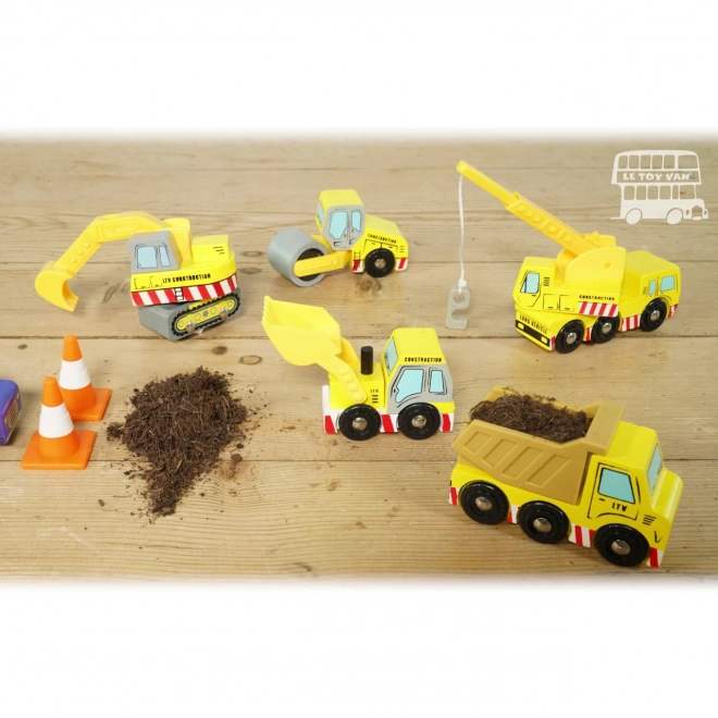 Set građevinskih strojeva Le Toy Van