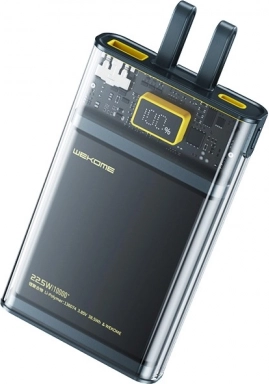 Power banka 10000 mAh s ugrađenim USB‑C i Lightning kabelom, PD 20 W + QC 22,5 W