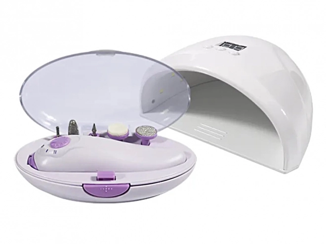 Profesionalni hibridni set UV LED lampa i brusilica 12W
