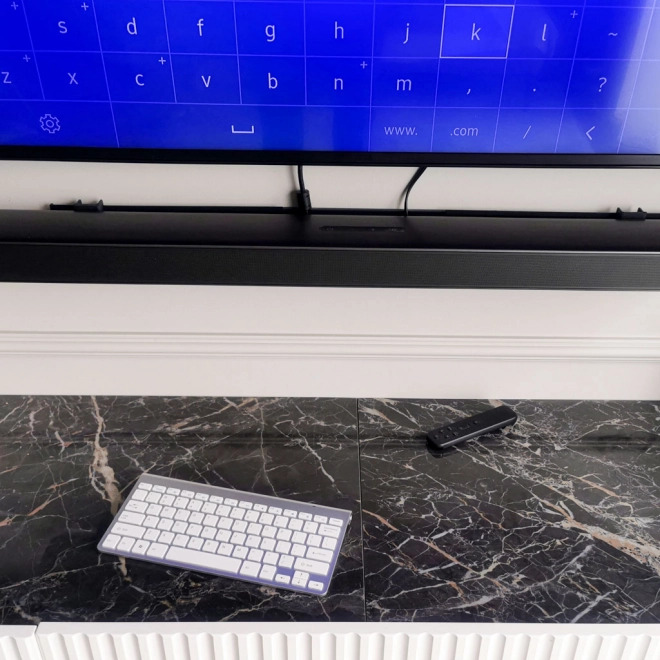 Bežična tipkovnica za Smart TV srebrna
