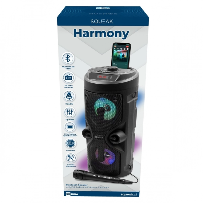 Bluetooth zvučnik Harmony s karaoke funkcijom
