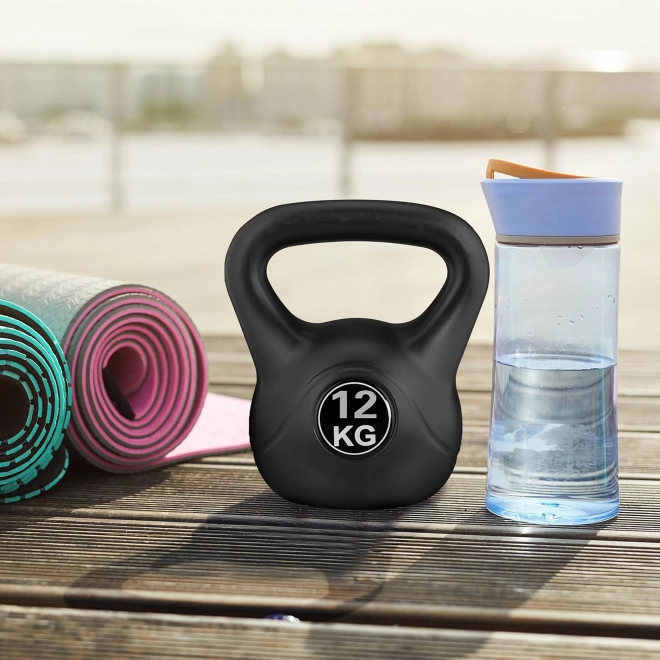 Kettlebell za vježbanje crna - 12kg