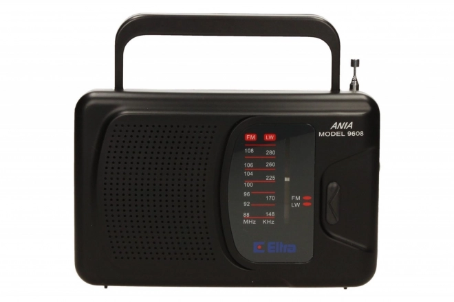 Prijenosni radio Eltra ANIA crne boje