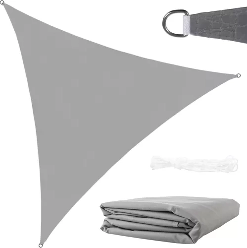 Trokutasta sjenila tenda 4 × 4 × 4 m Gardlov – Siva