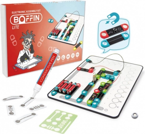 boffin magnetic lite – magnetska elektronička konstrukcijska igra s vodljivim markerom