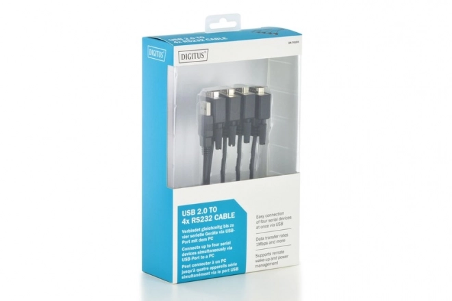 USB adapter za 4x RS232 s kabelom 1,5m