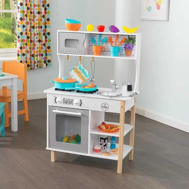 KidKraft drvena dječja kuhinjica s priborom (38 kom)